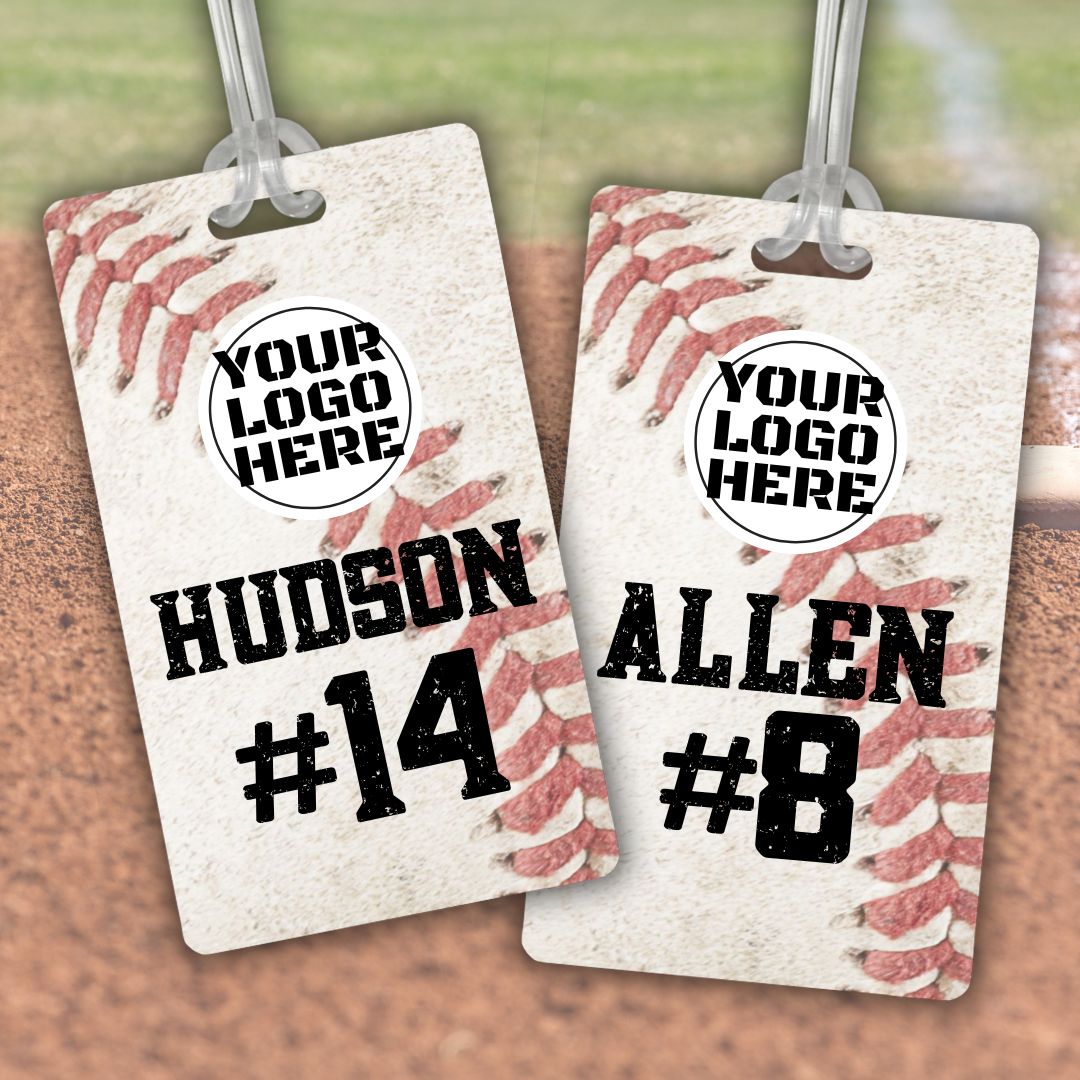 Custom Logo Baseball Bag Tags
