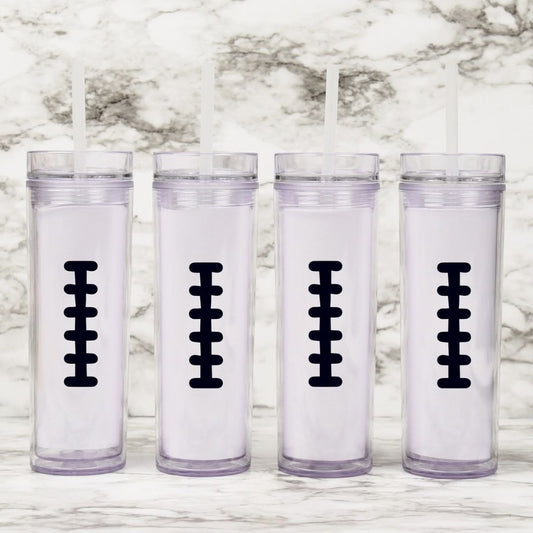 Football Laces Vinyl Decal