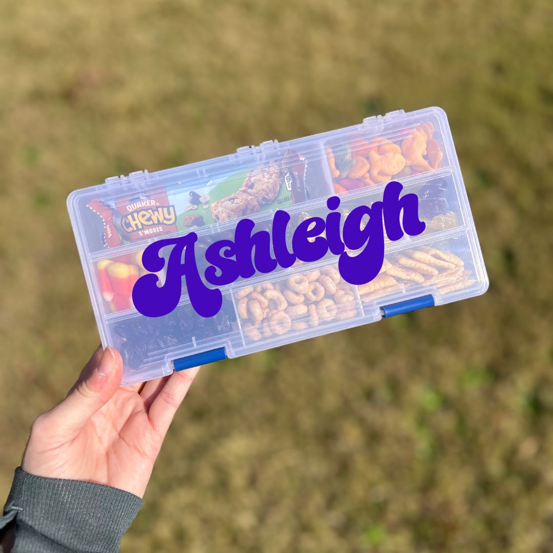 Custom Name Snackle Box