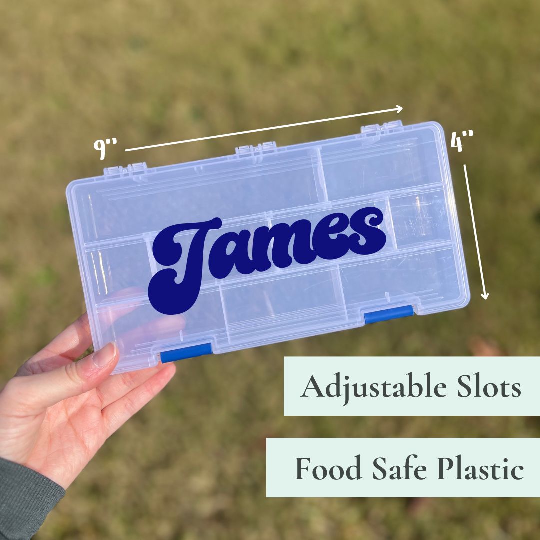 Custom Name Snackle Box