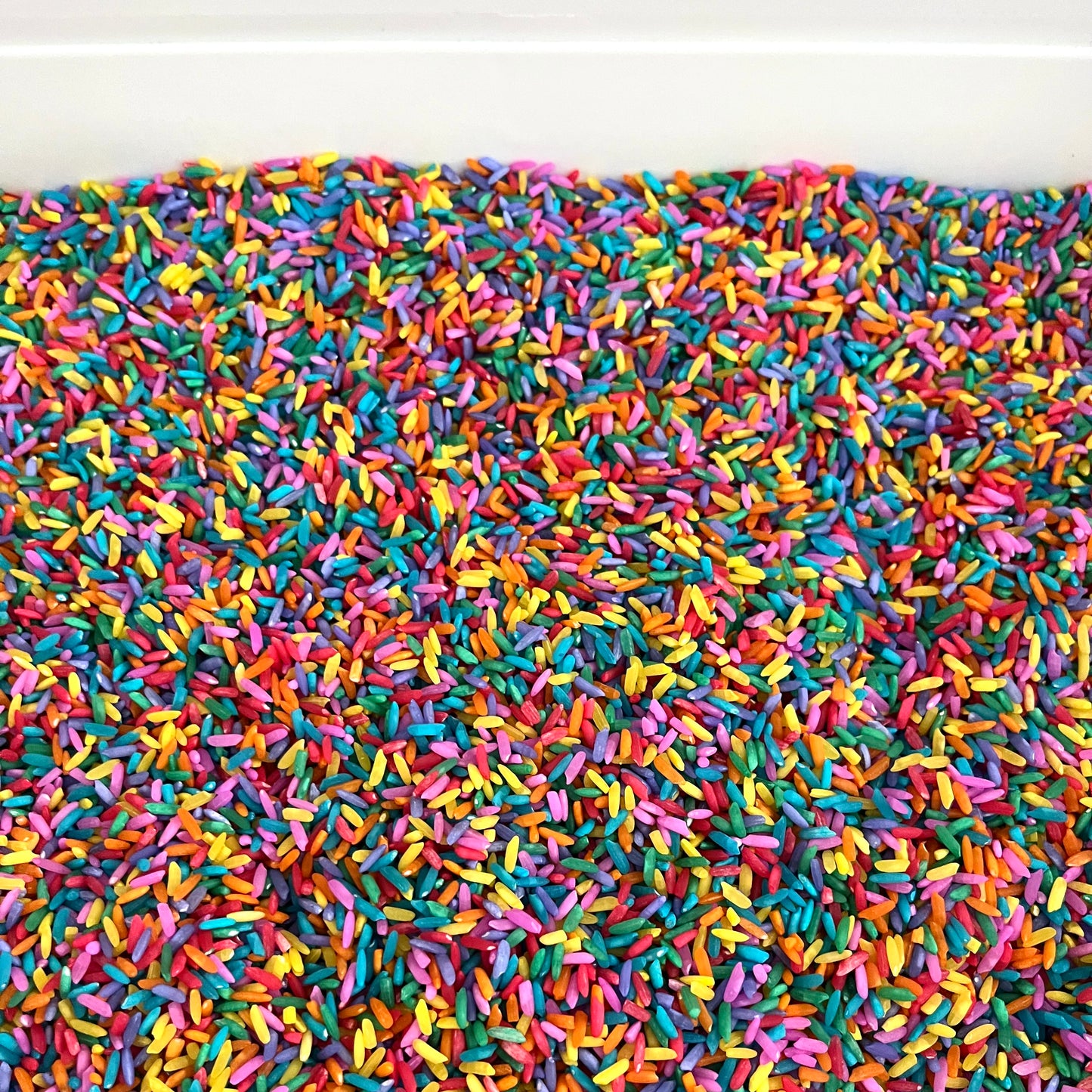 Rainbow Colored Rice