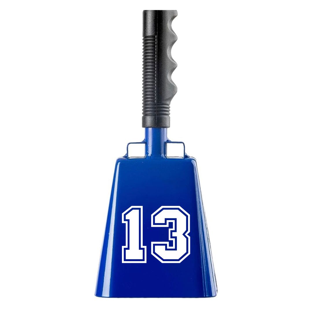 Jersey Number Cowbell