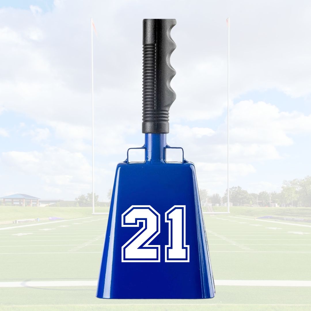 Jersey Number Cowbell