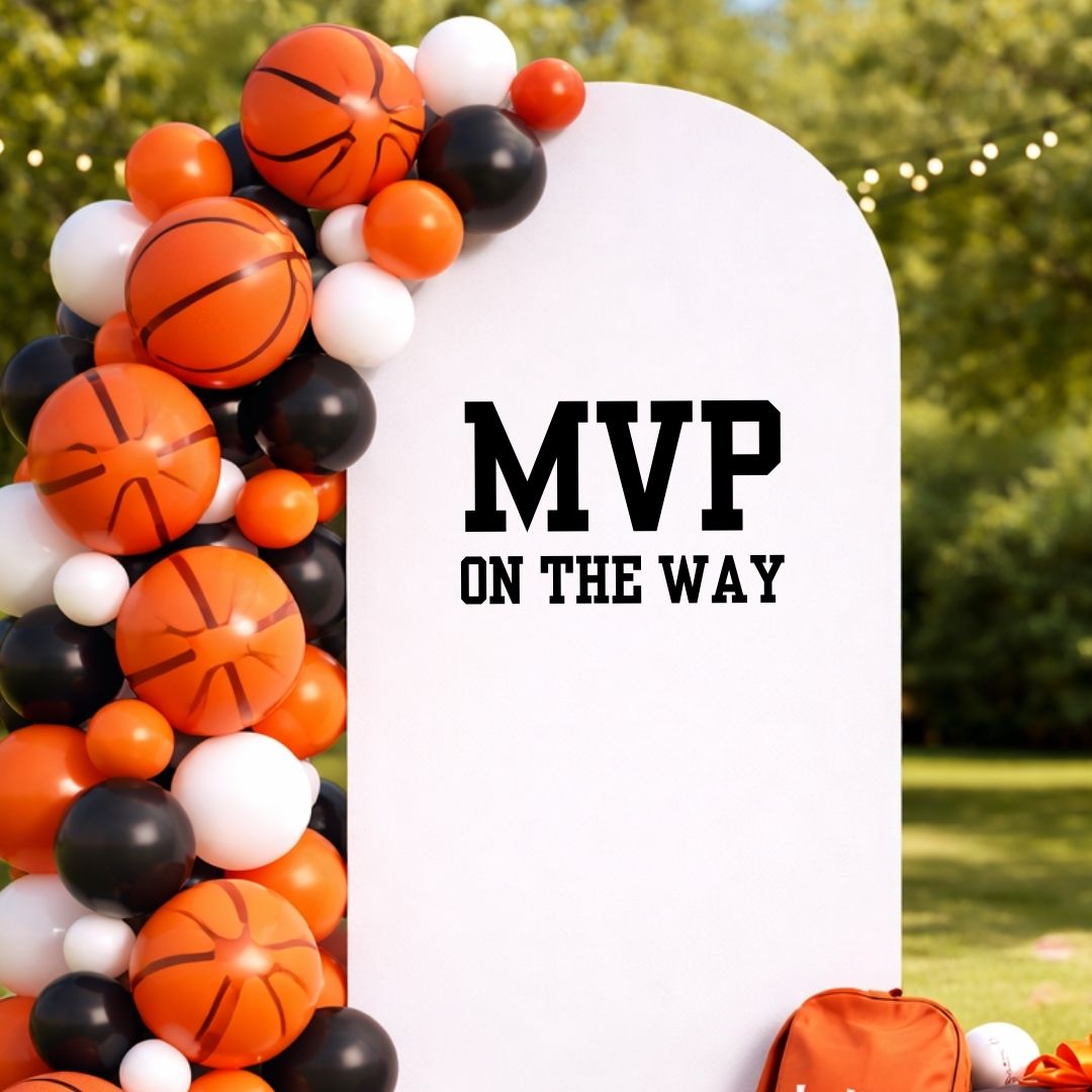 MVP is On the Way: Baby Shower Decal