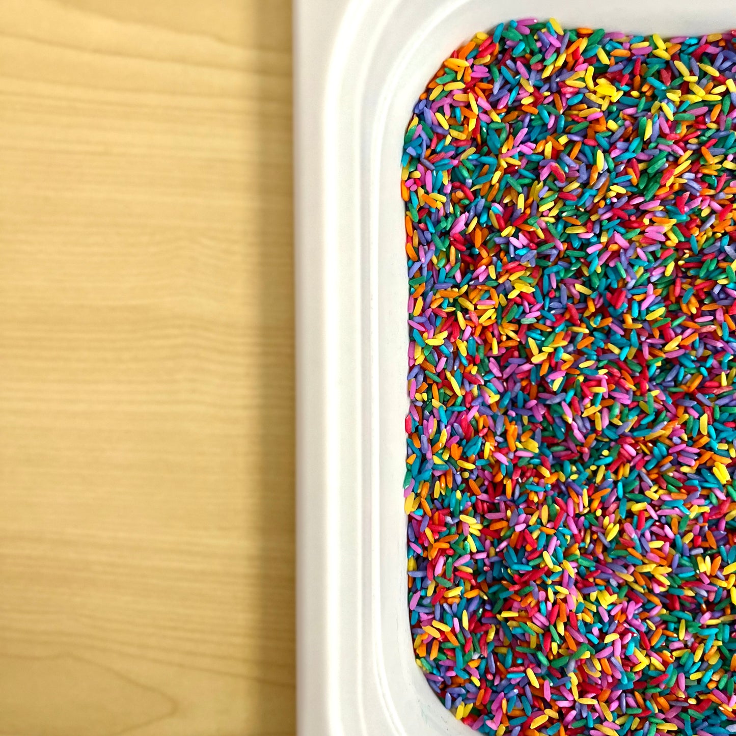 Rainbow Colored Rice