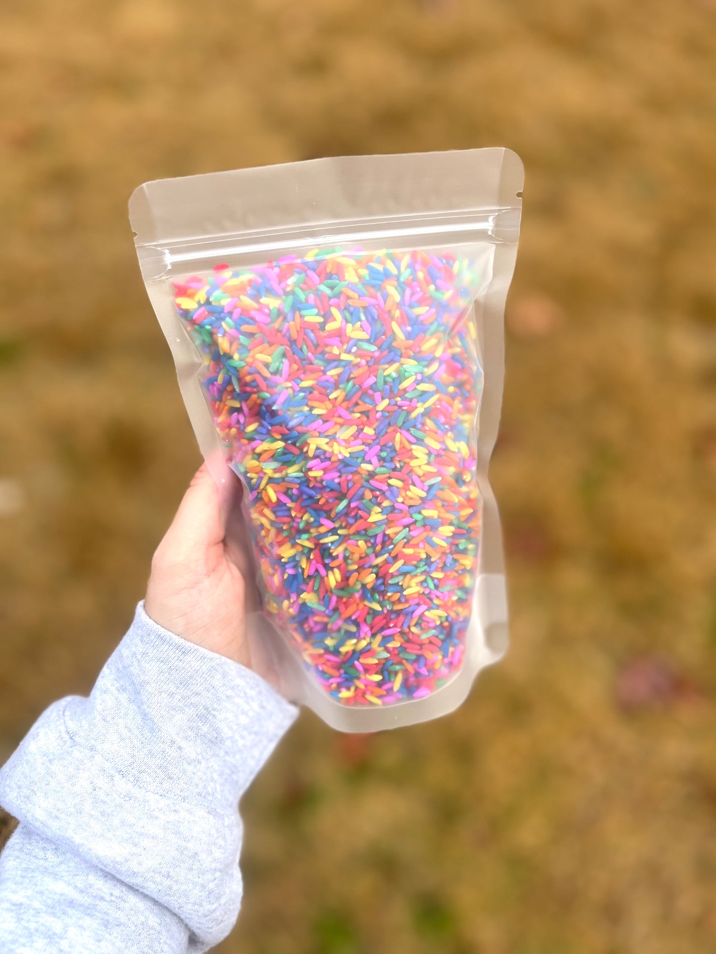 Rainbow Colored Rice