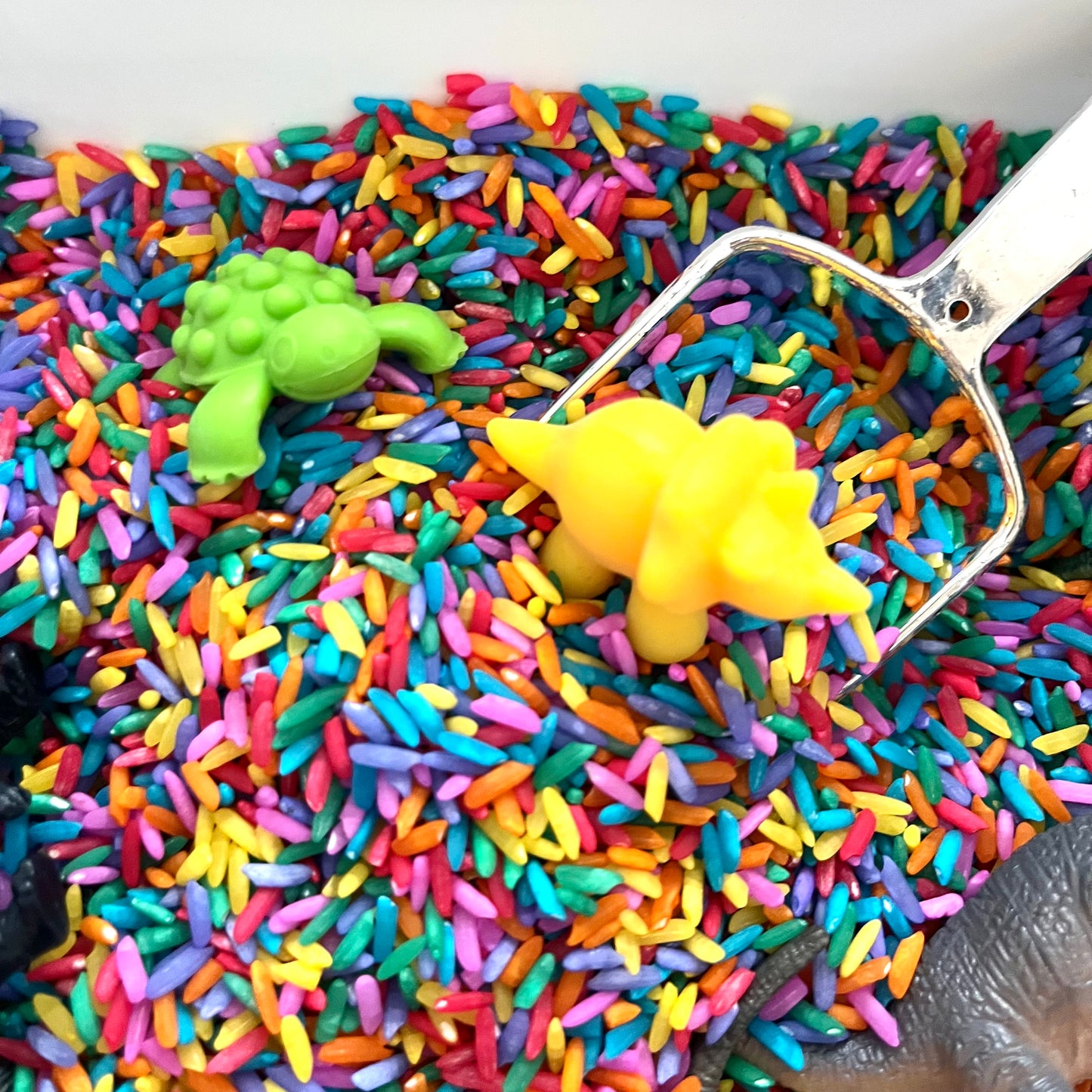 Rainbow Colored Rice