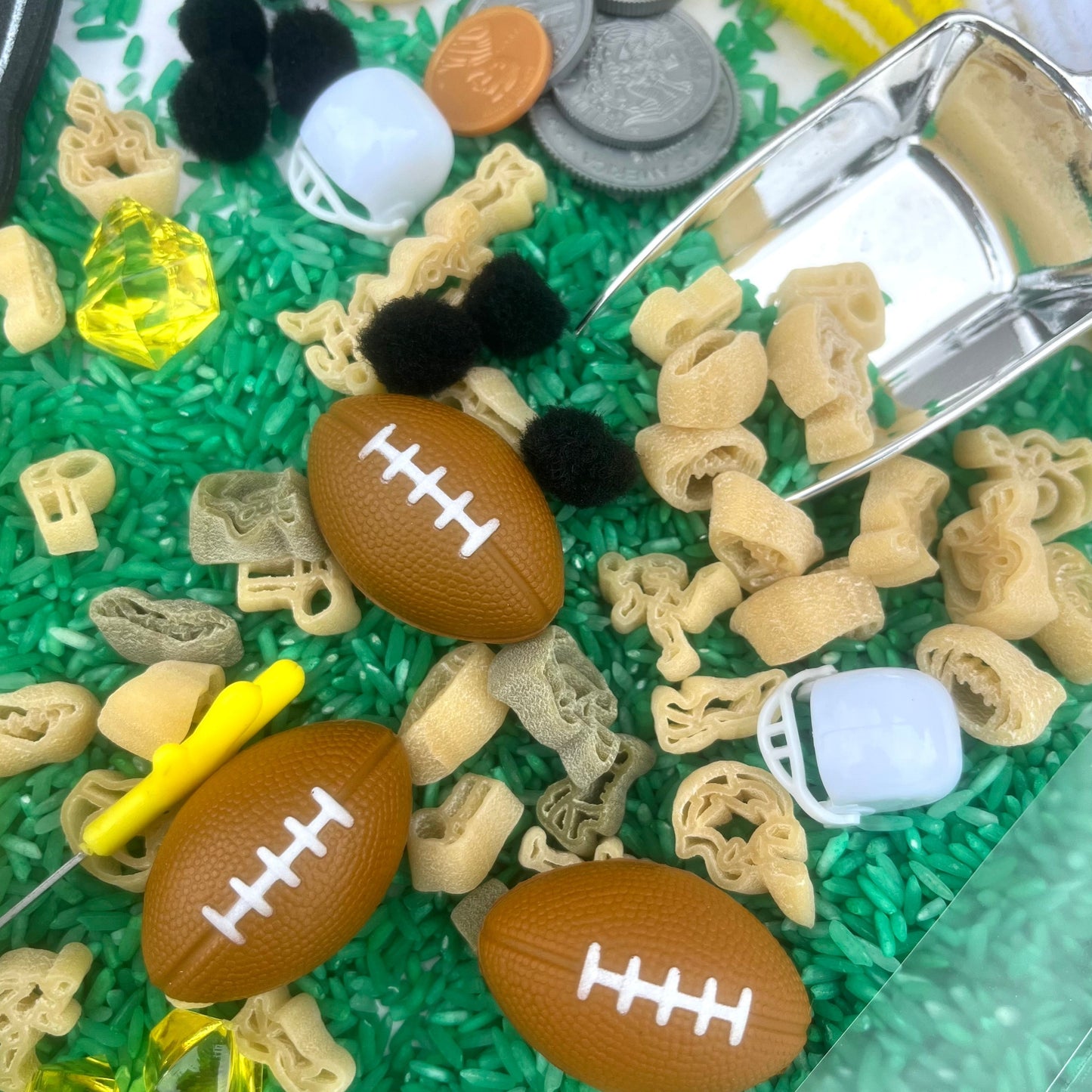 Football Rice Sensory Kit