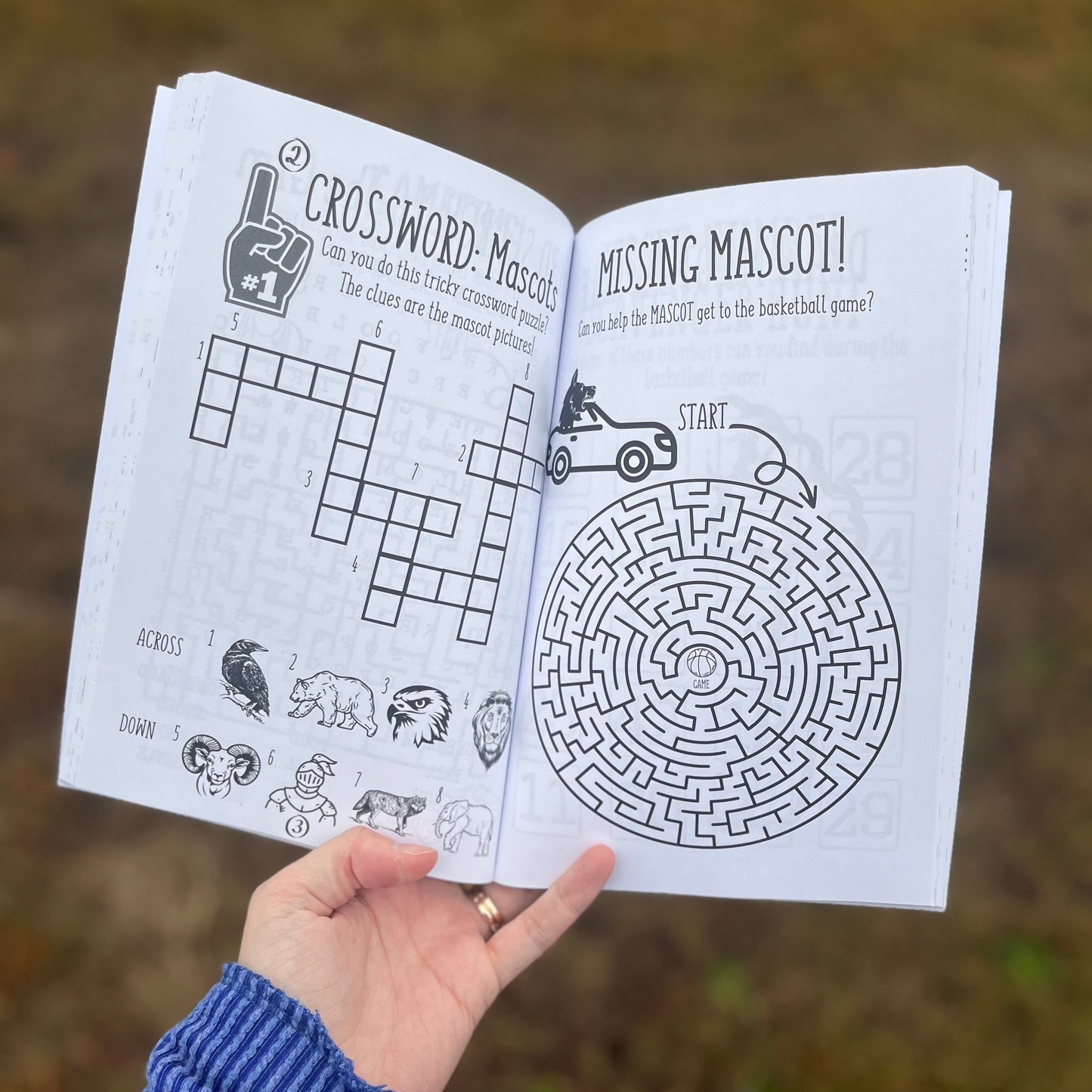 The Amazing Basketball Activity Book for Kids: Ages 7-11