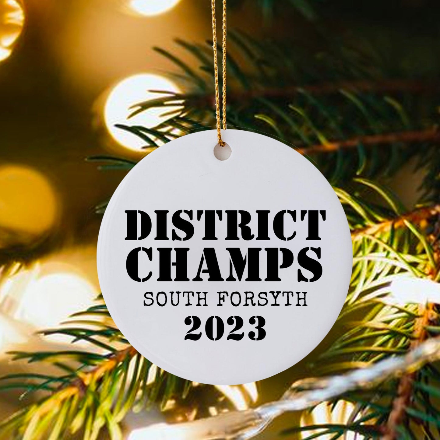Region/District Champs Ornament
