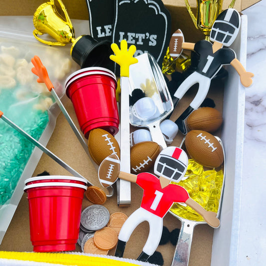 EXTRA LARGE Football Rice Sensory Kit