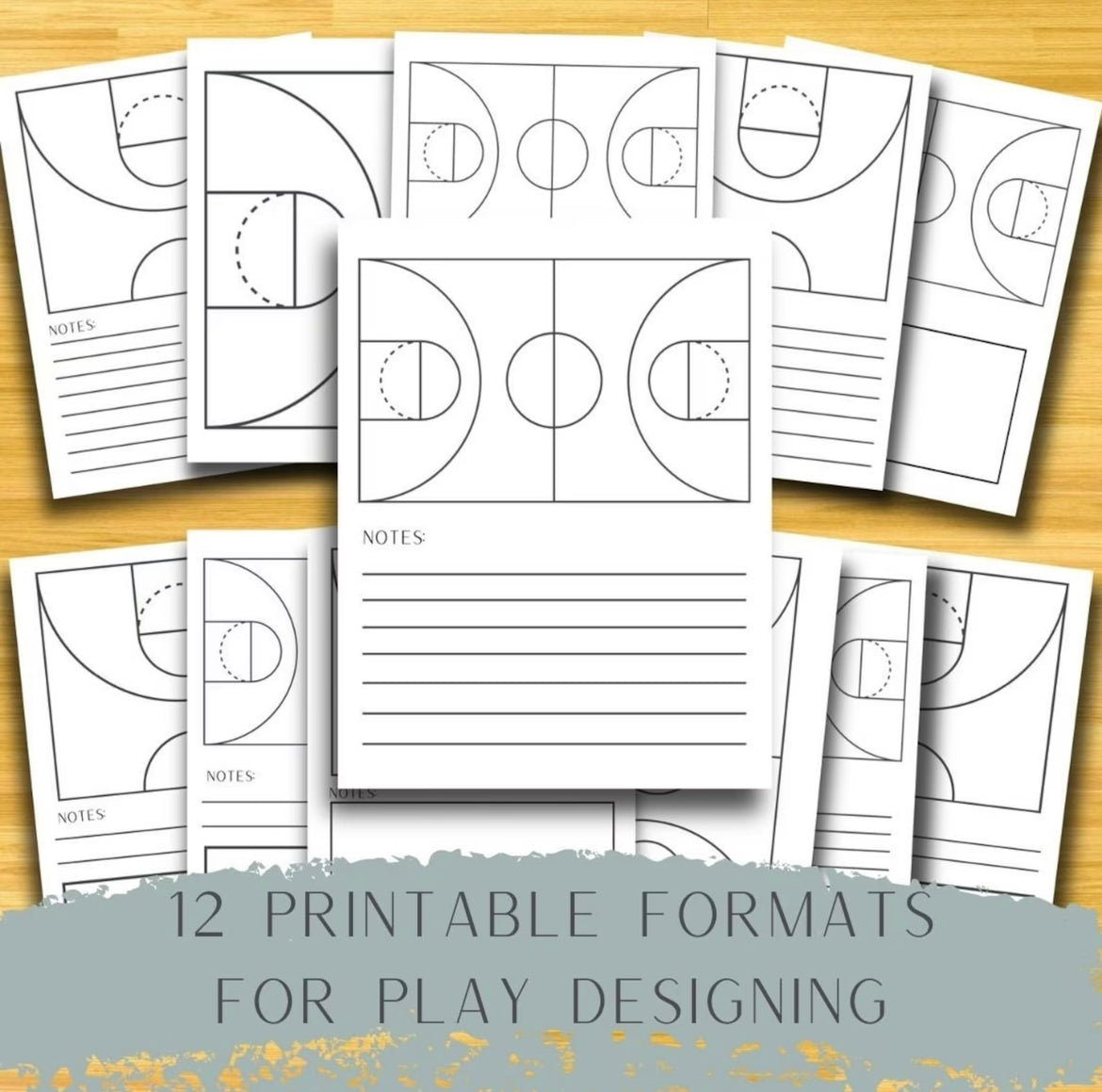Basketball Printable Playbook Pages *Digital Download* – The Game Day Family basketball-printable-playbook-pages-digital-download-the-game-day-family
