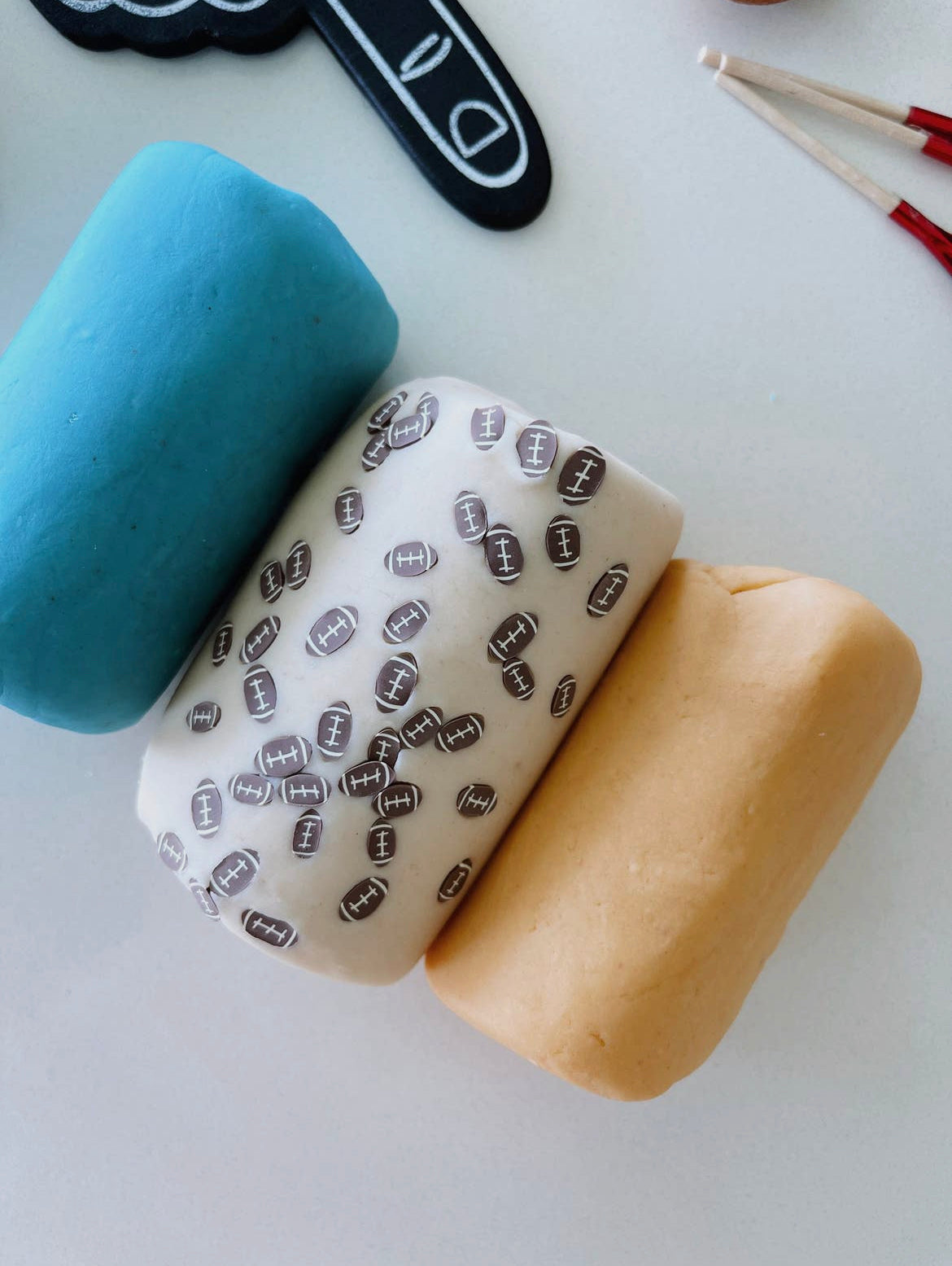 Large Football Playdough Kit