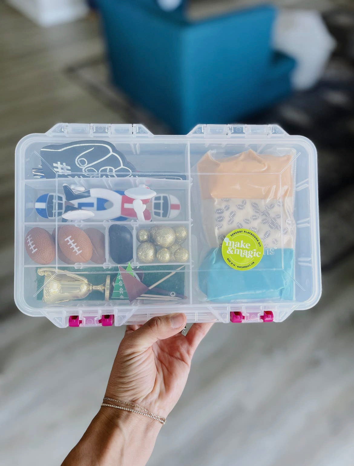 Large Football Playdough Kit