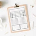 Football Printable Playbook Pages *Digital Download*