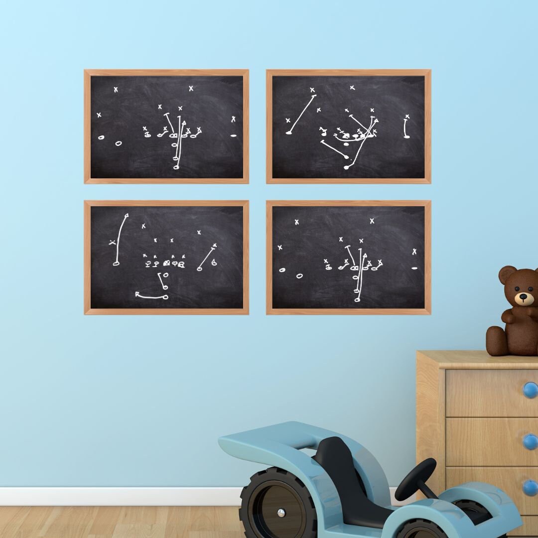 Custom Football Play Printable Decor