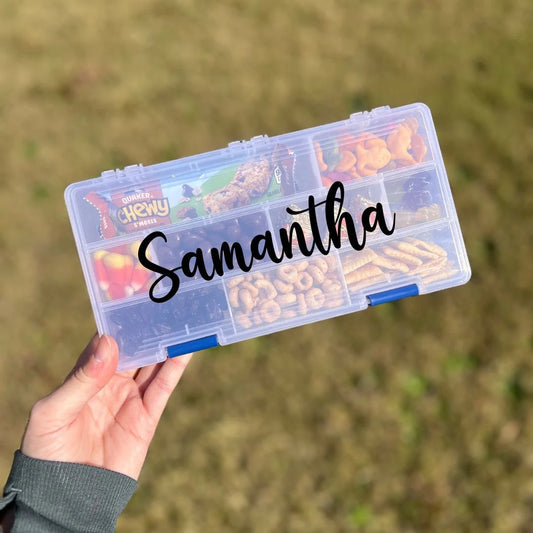 Custom Name Snackle Box