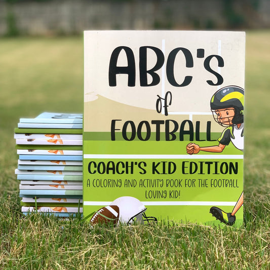 Sports Coloring Book for Coaches' Kid Gift Football Coach Activity Sports Books for Coach Son Football Coach Gift Idea Coach Daughter