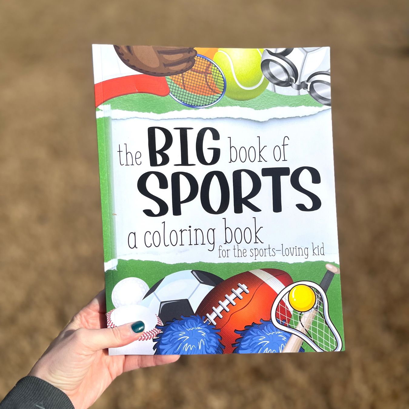 Sports Coloring Book - 200 Pages