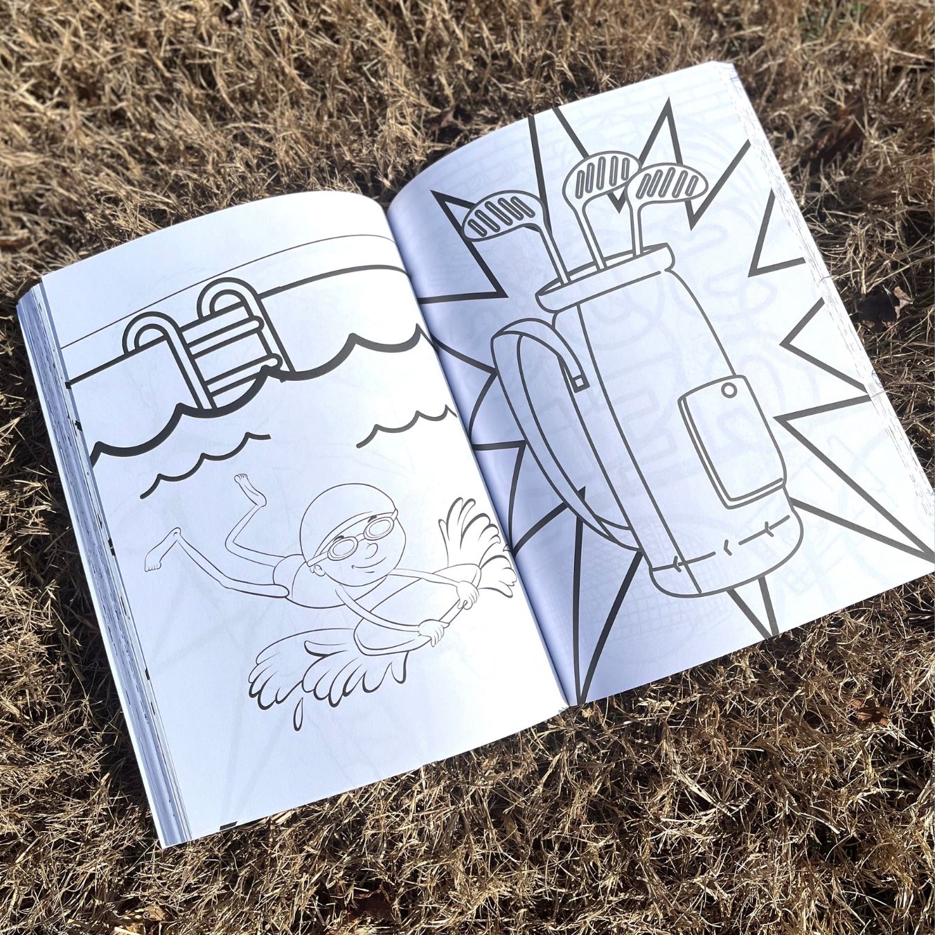 Sports Coloring Book - 200 Pages
