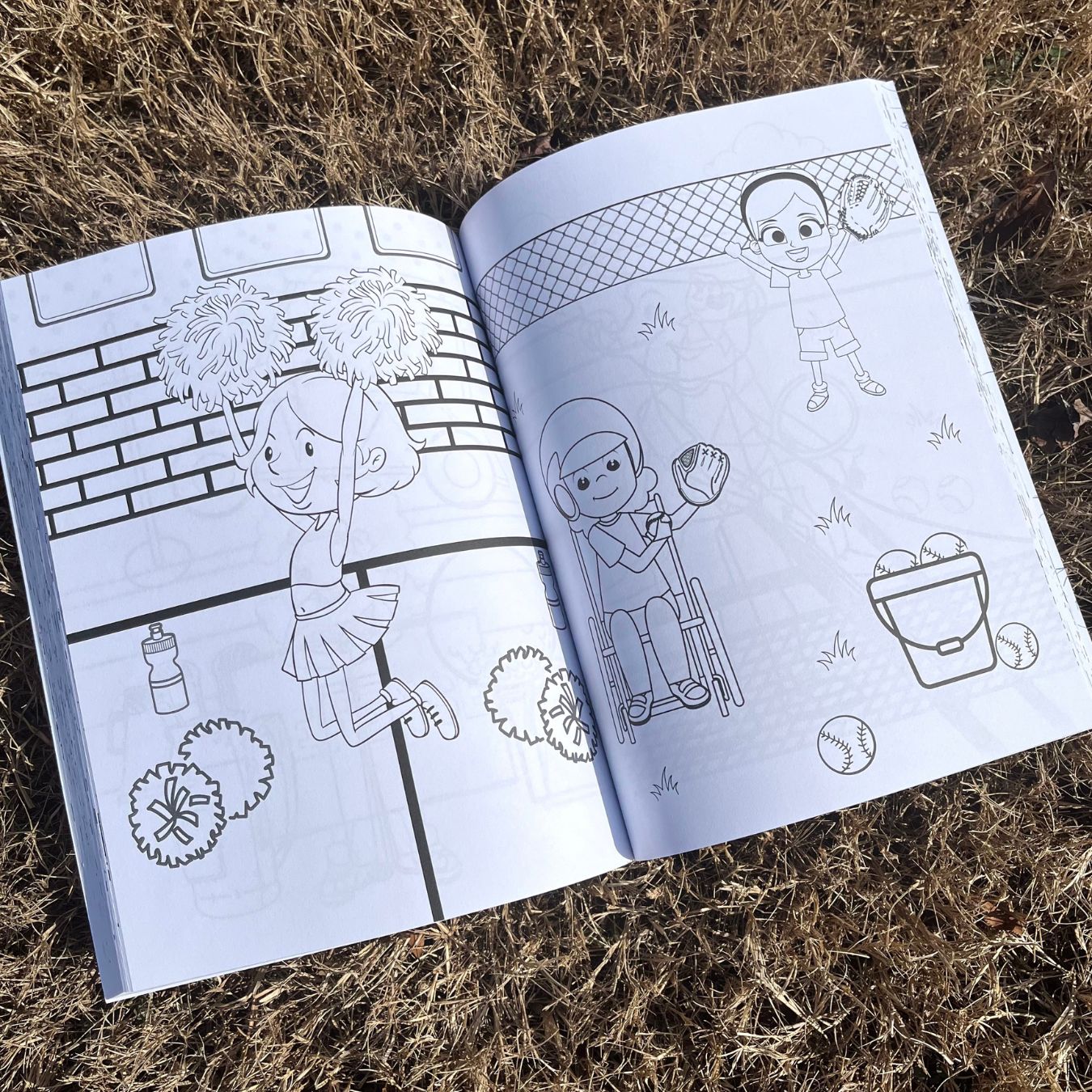Sports Coloring Book - 200 Pages