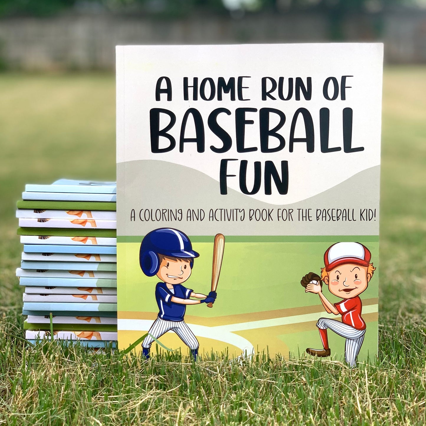 A Home Run of Baseball Fun: A Coloring and Activity Book for the Baseball-Loving Kid
