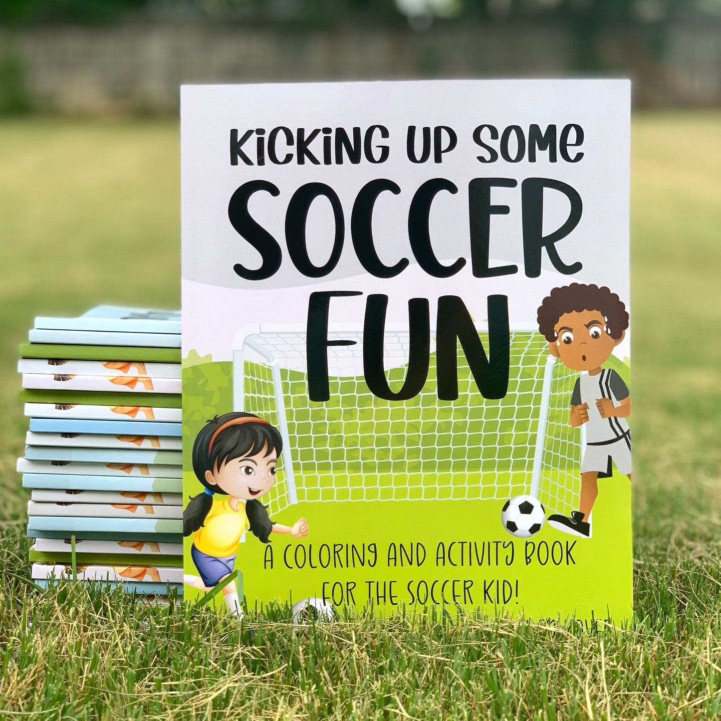 Kicking Up Some Soccer Fun: A Coloring and Activity Book for the Soccer Kid