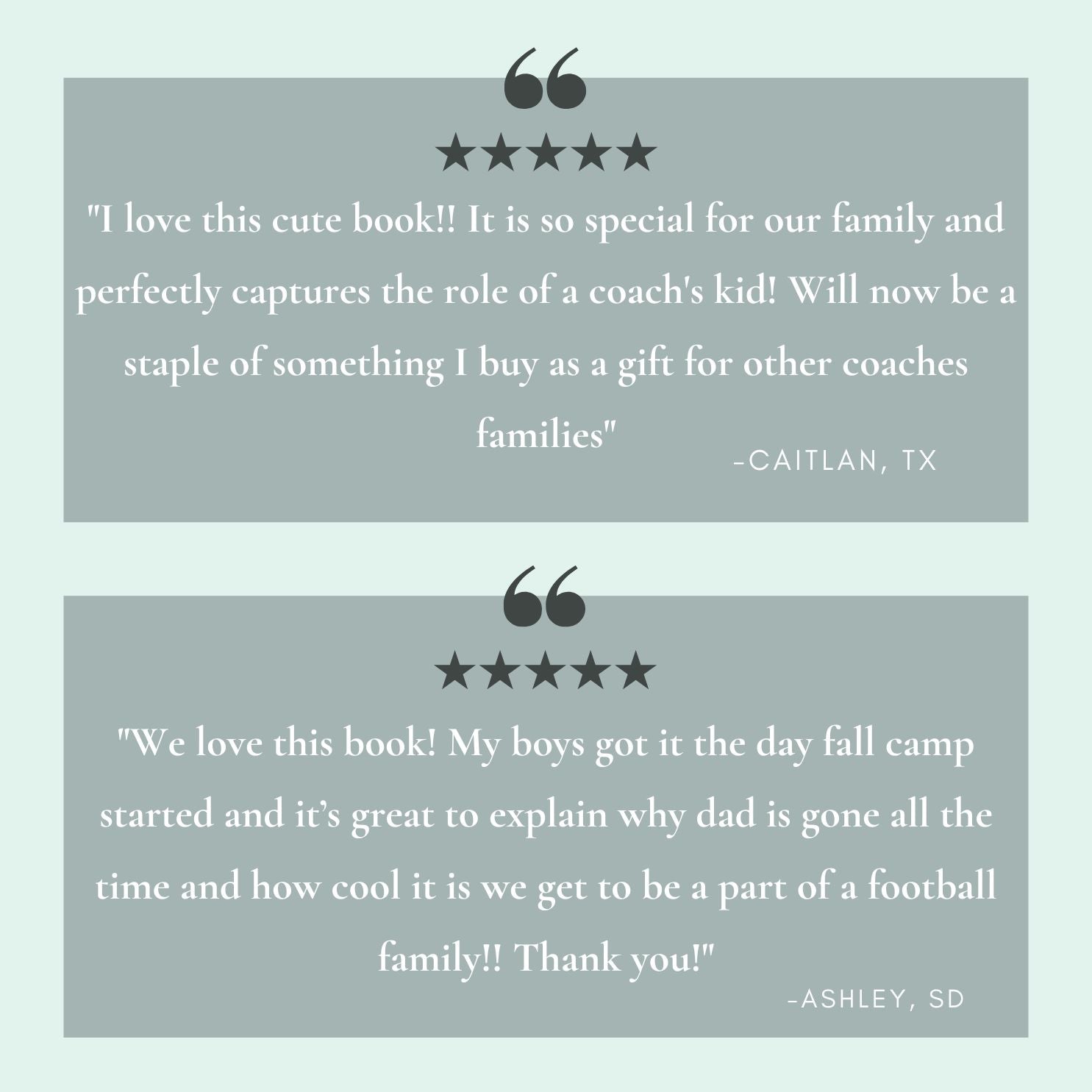 great gift for coaching families, explains why dad is gone all the time, captures the role of a coach's kid