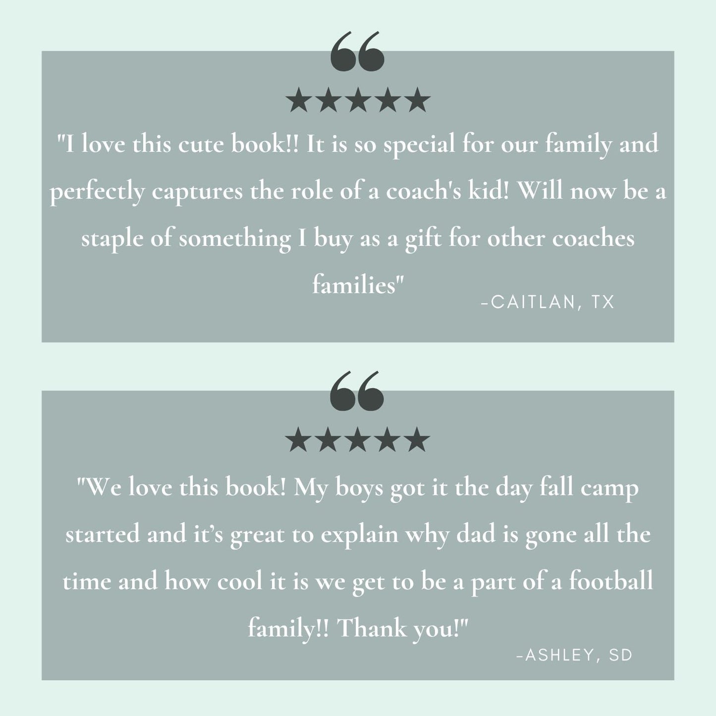 Football Coach’s Kid Book Bundle: 1 Children’s Book and 2 Coloring Books