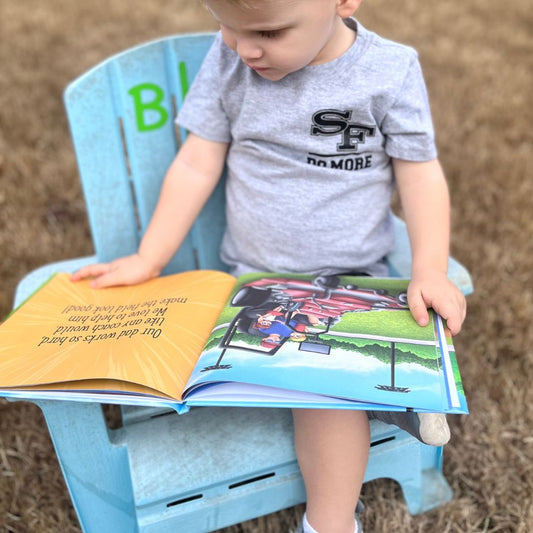 Baseball Children's Book for Baseball Coach's Kid Baby Shower Gift For Baseball Coach's Wife Book for Baseball Kids Coach Father's Day Gift