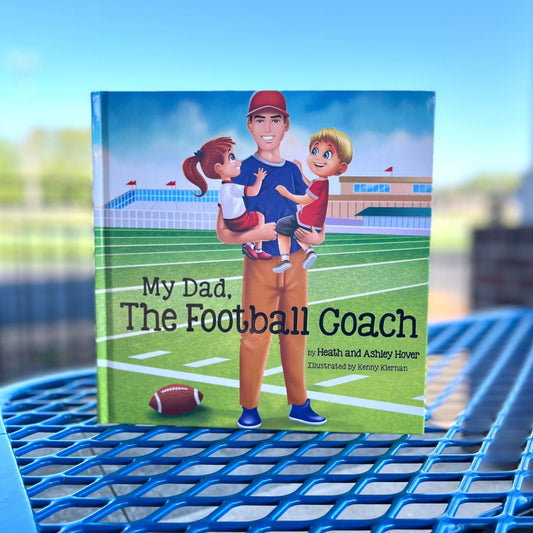 Football Coach Gift Football Children's Book for Coach's Kid Baby Shower Gifts For Football Coach Football Coach's Wife Gift Coaches Kid