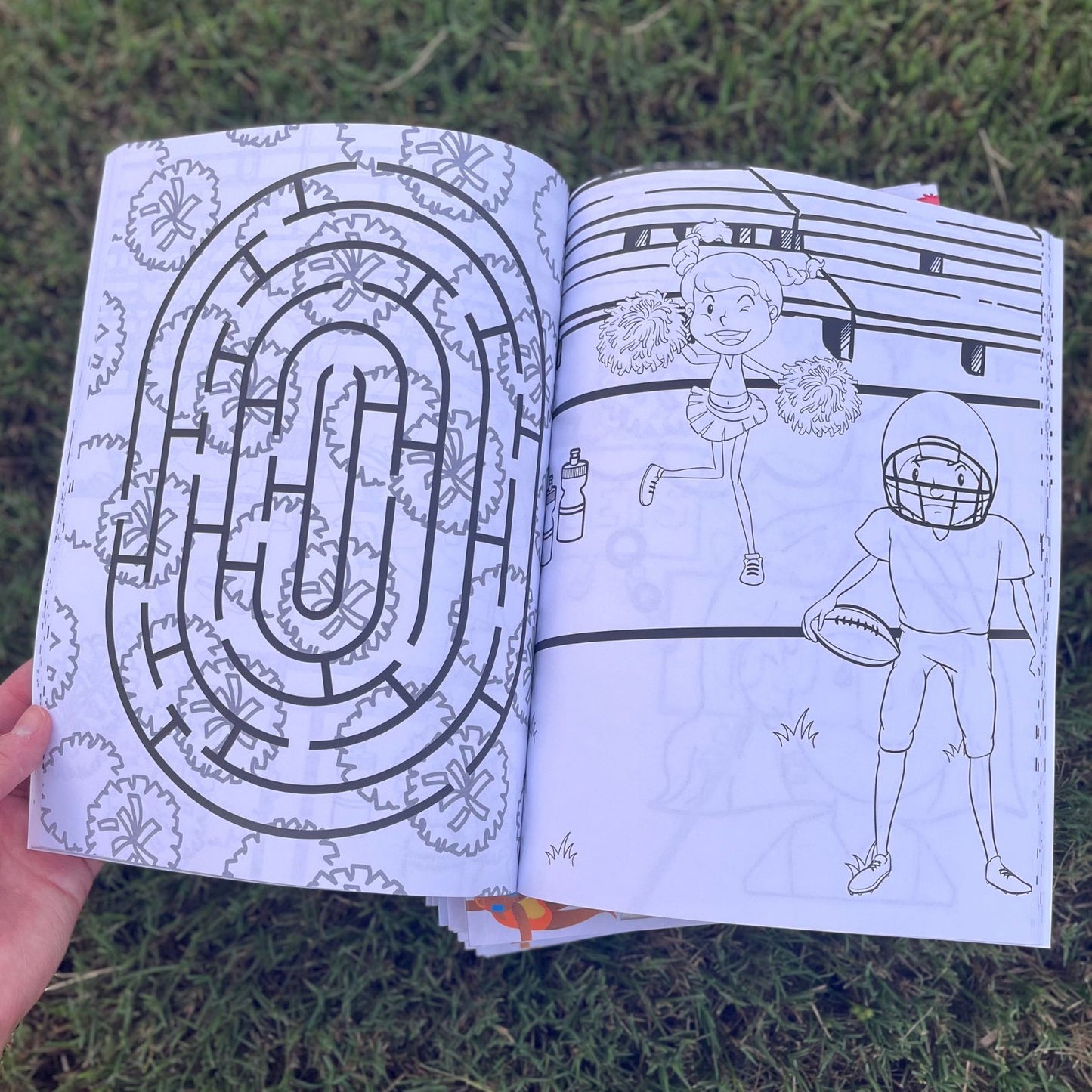 Ready, Set, Cheer! A Coloring and Activity Book for the Cheer Kid