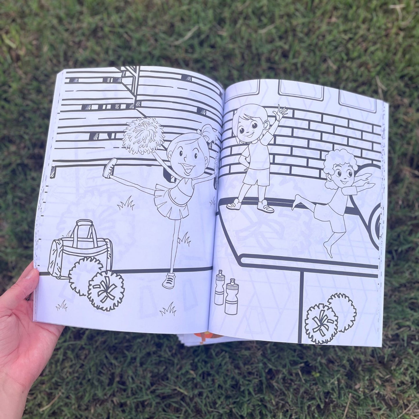 Ready, Set, Cheer! A Coloring and Activity Book for the Cheer Kid
