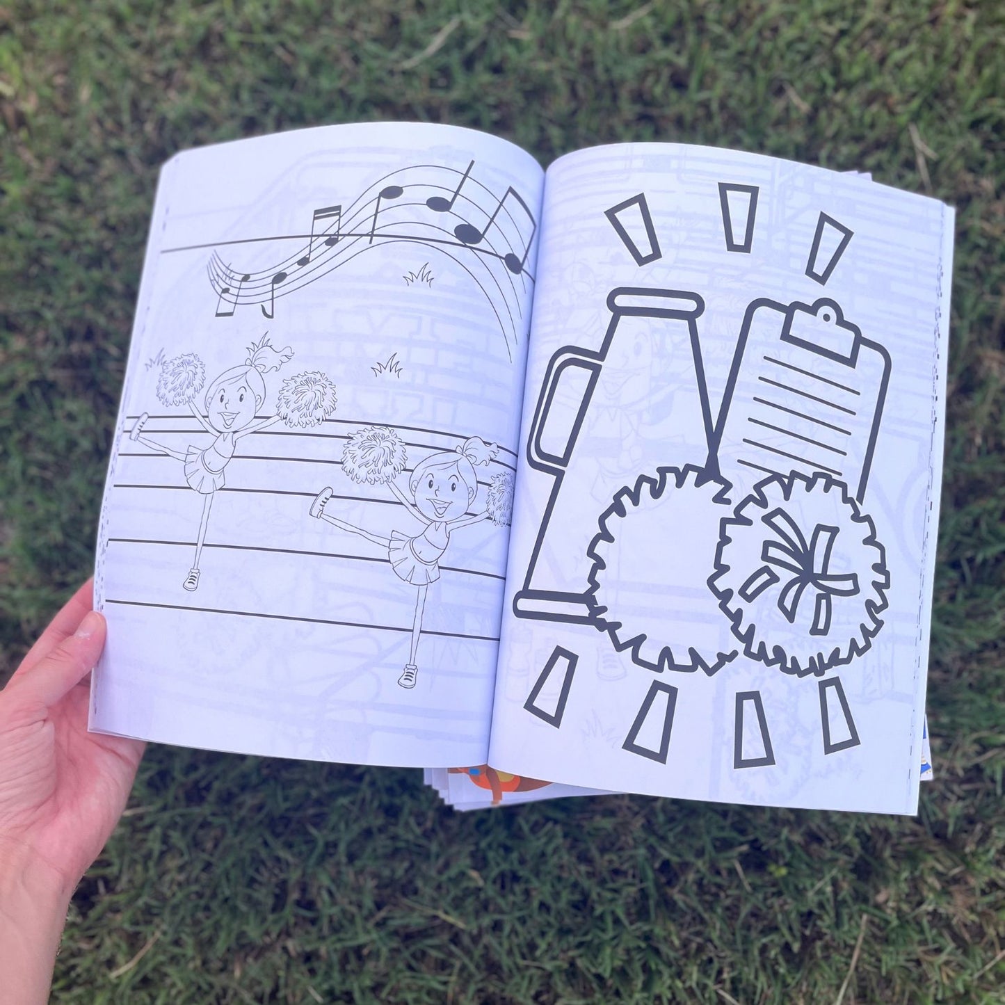 Ready, Set, Cheer! A Coloring and Activity Book for the Cheer Kid