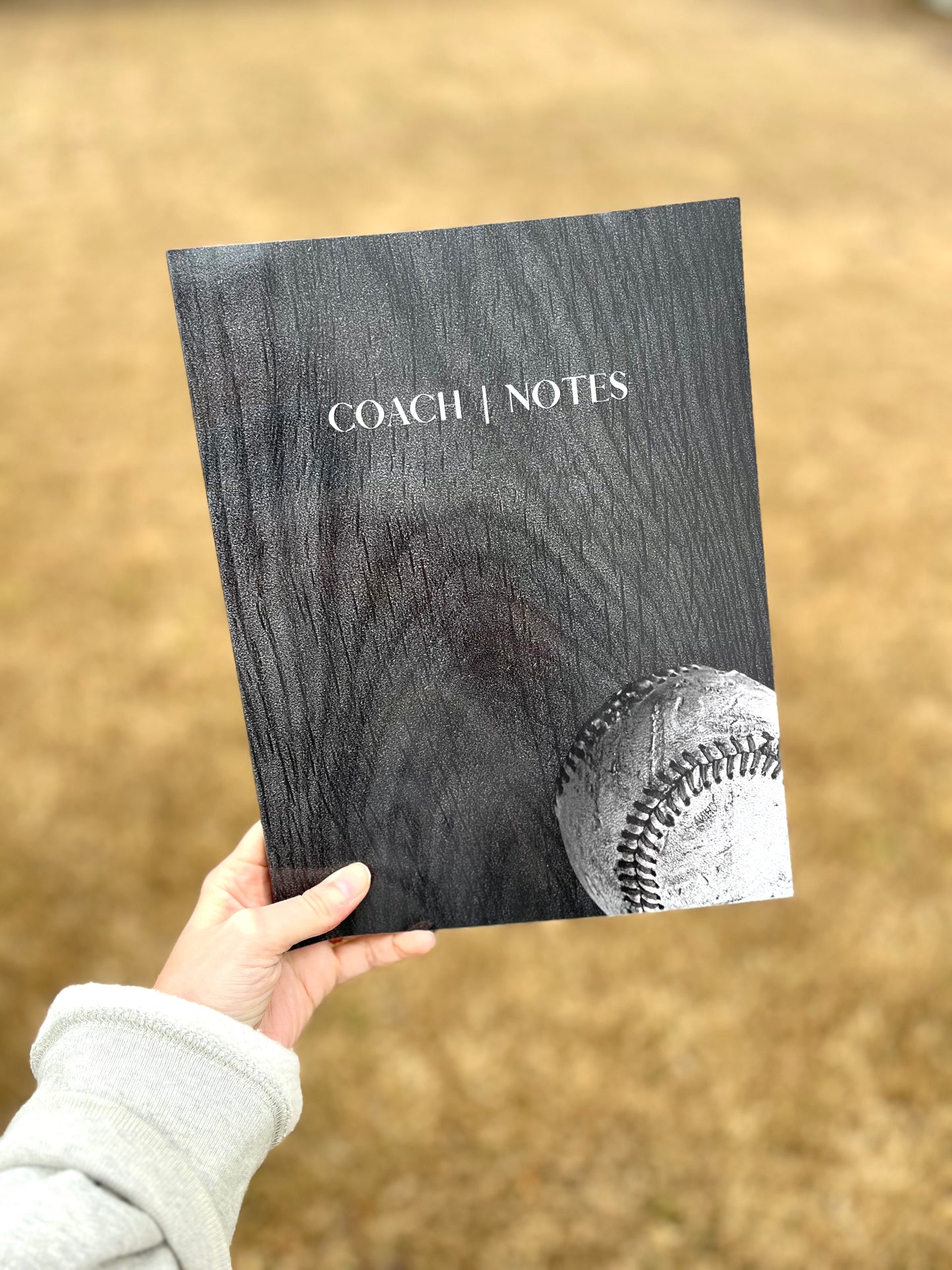 Play Designing Notebook for Football Coach: 100 Page Playbook with Field Diagrams for Drawing up Plays, Scouting Notebook for Gift for Coach
