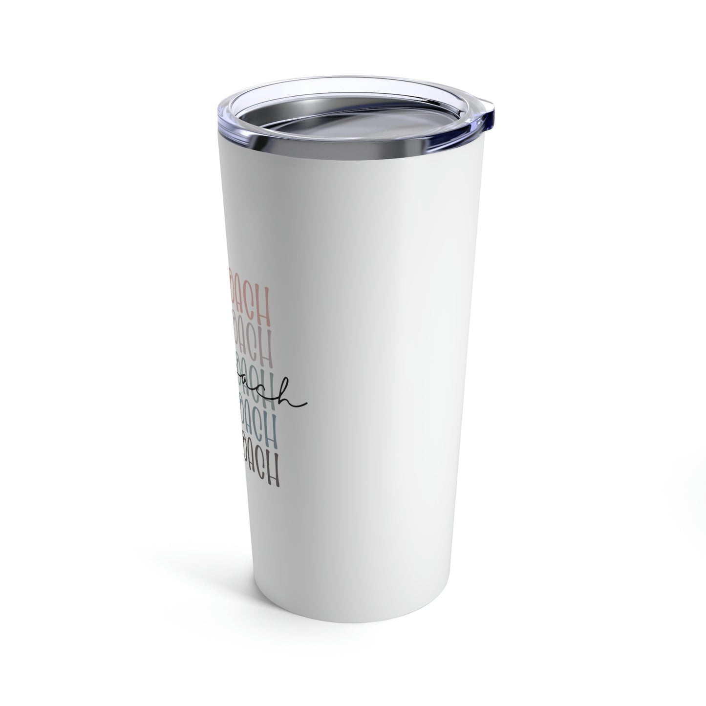 Rainbow Mrs. Coach 20oz Tumbler - Coaches Wife Gift