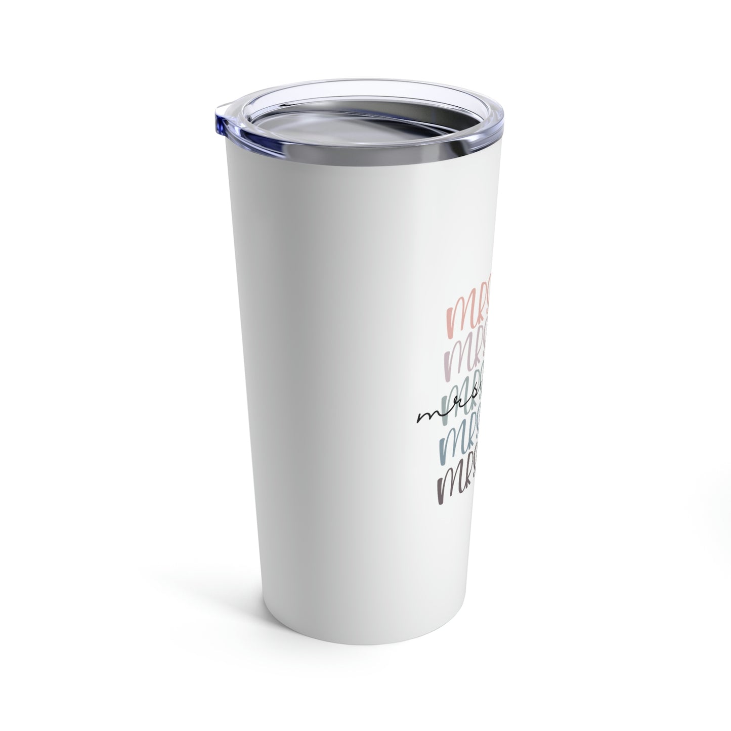 Rainbow Mrs. Coach 20oz Tumbler - Coaches Wife Gift