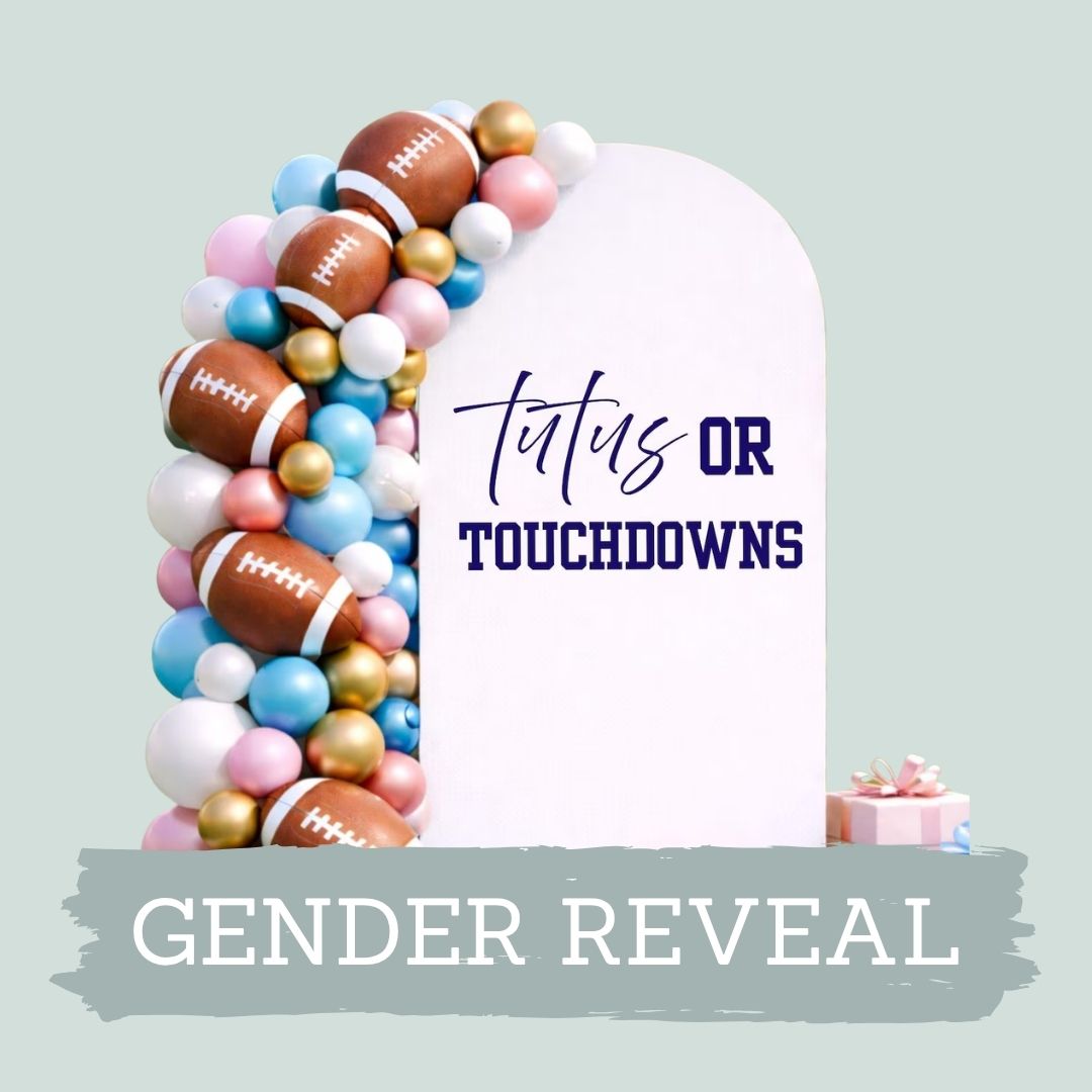 Gender Reveal Decals