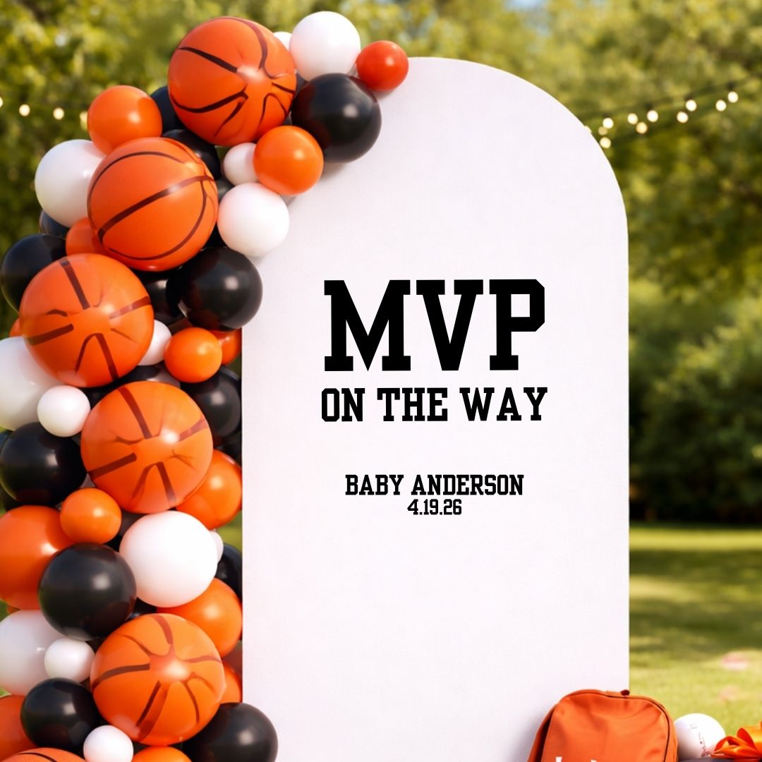 Custom MVP is On the Way: Baby Shower Decal