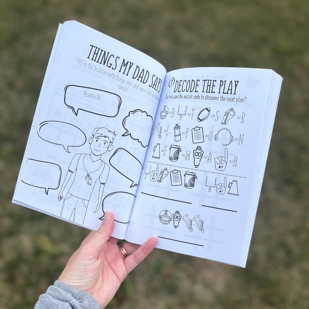 The Amazing Football Activity Book for Coach's Kids: Ages 7-11