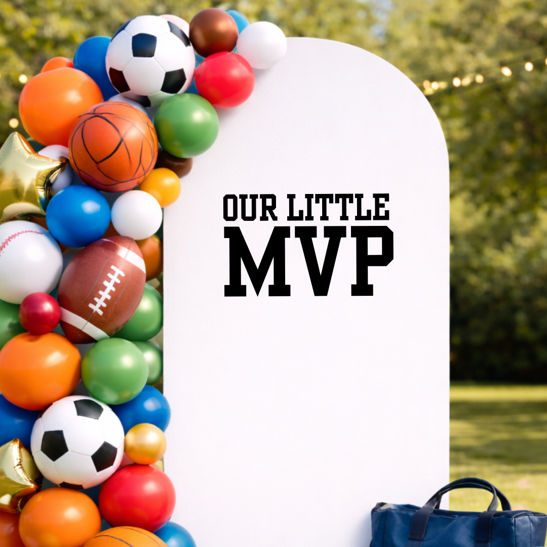 Our Little MVP: Birthday Decal