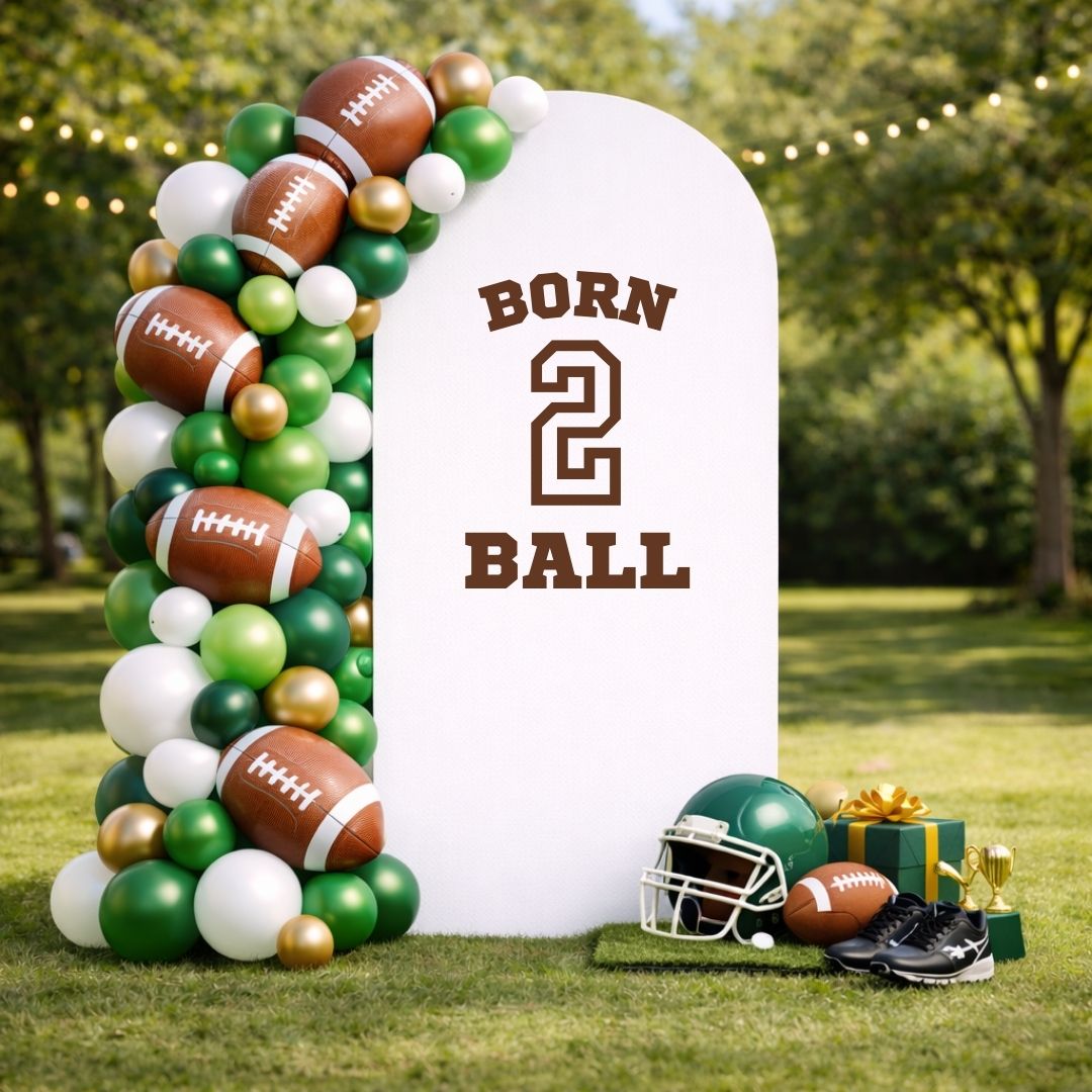 Born 2 Ball: Birthday Decal