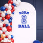 Born 2 Ball: Birthday Decal
