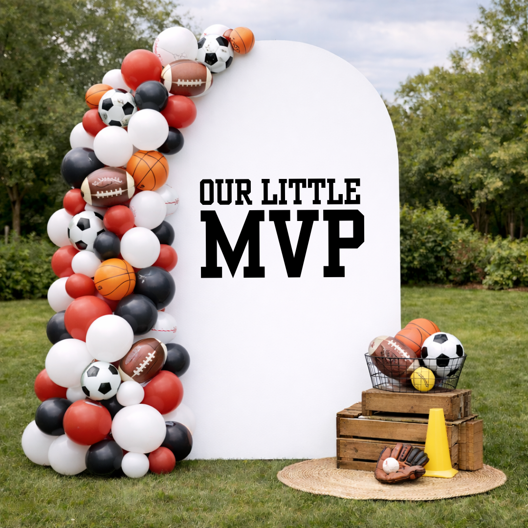 Our Little MVP: Birthday Decal