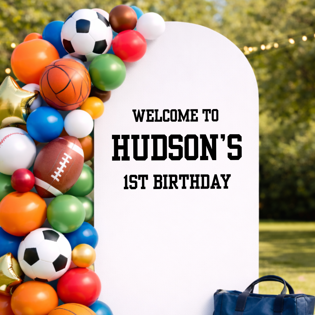 Custom Birthday Party Decal
