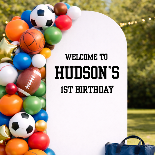 Custom Birthday Party Decal