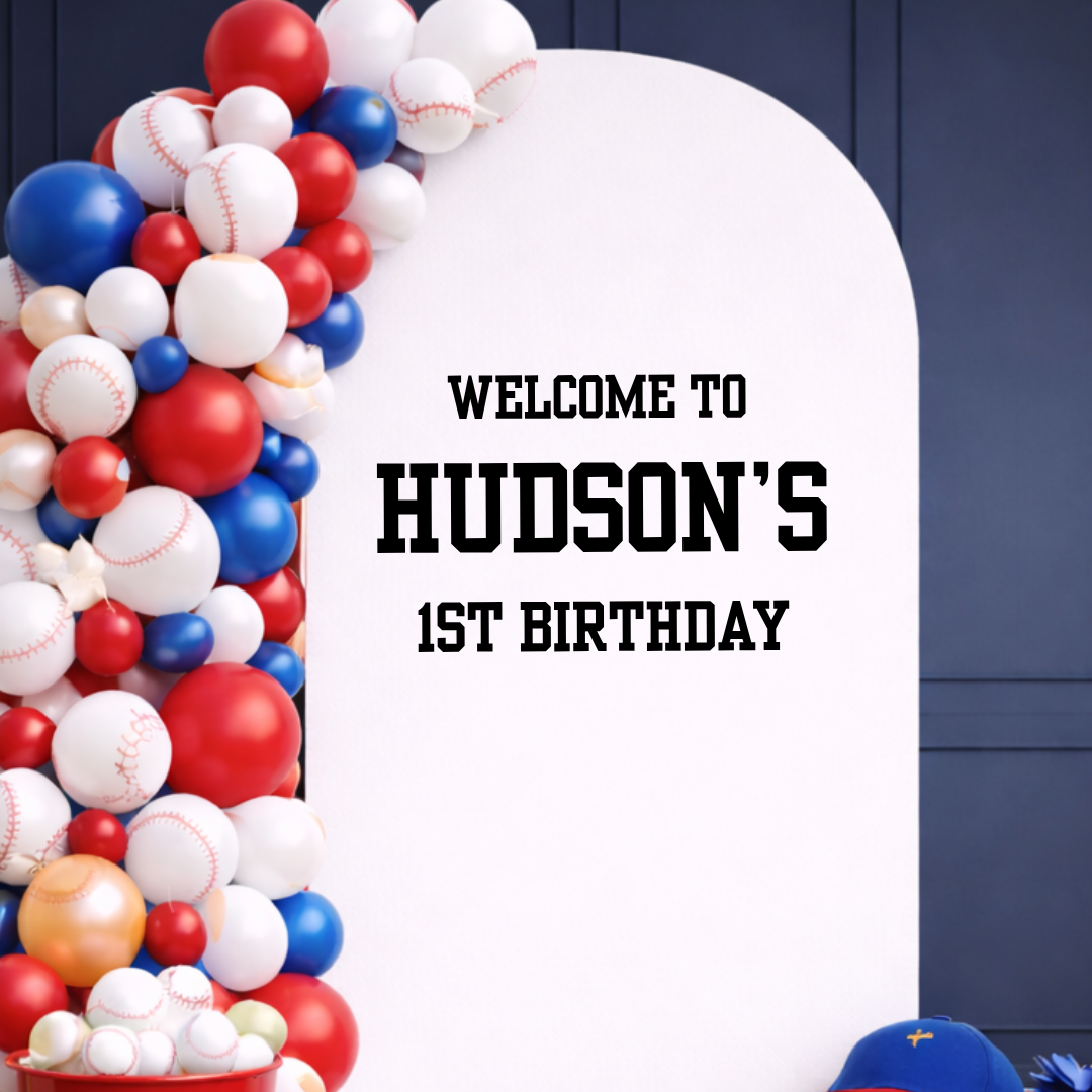 Custom Birthday Party Decal