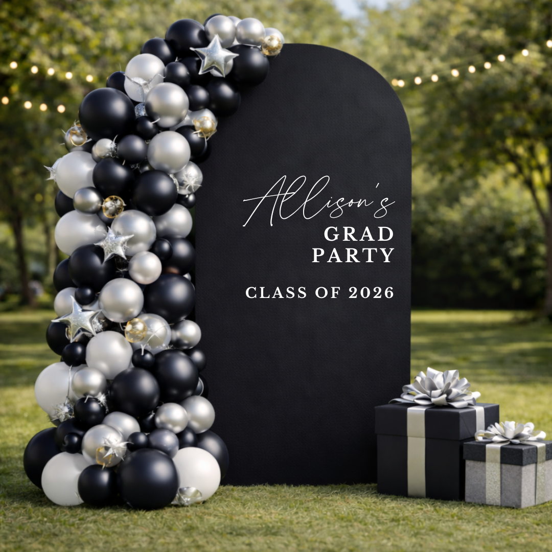 Custom Graduation Party Welcome Sign Decal