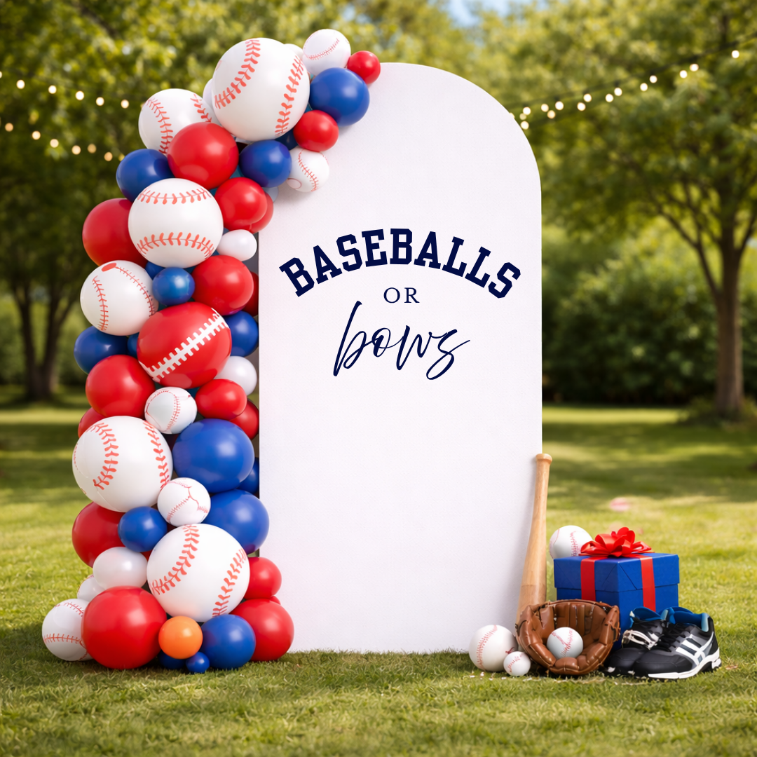 Baseball Or Bows Decal