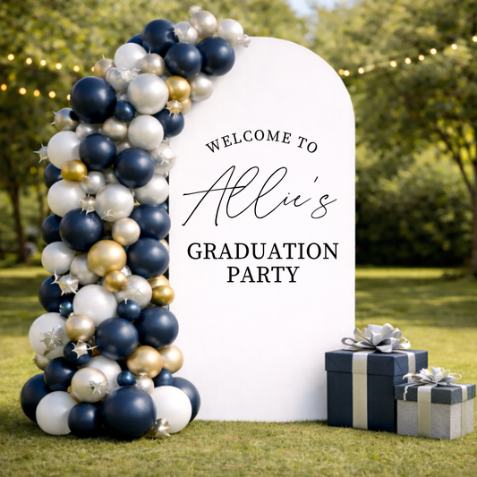 Custom Graduation Party Decal